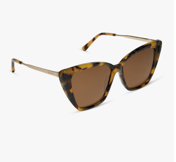 Becky II - Brown Kombu + Brown Polarized Sunglasses