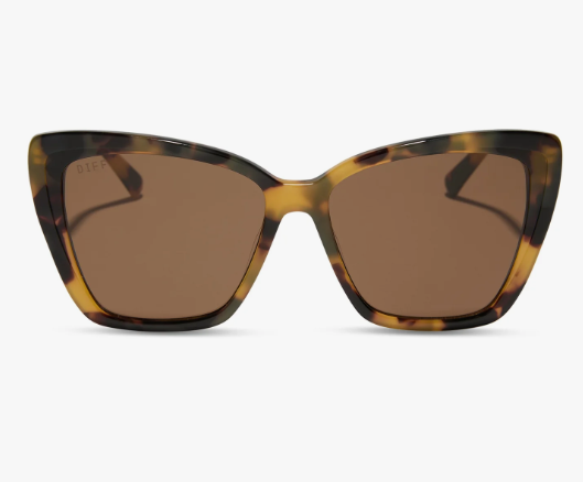 Becky II - Brown Kombu + Brown Polarized Sunglasses