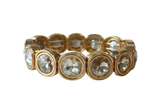 City Girl Round Bracelet - Gold