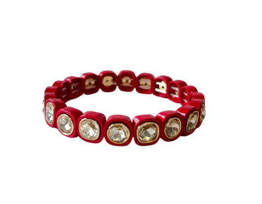 City Girl Petite Bracelet - Scarlet Red