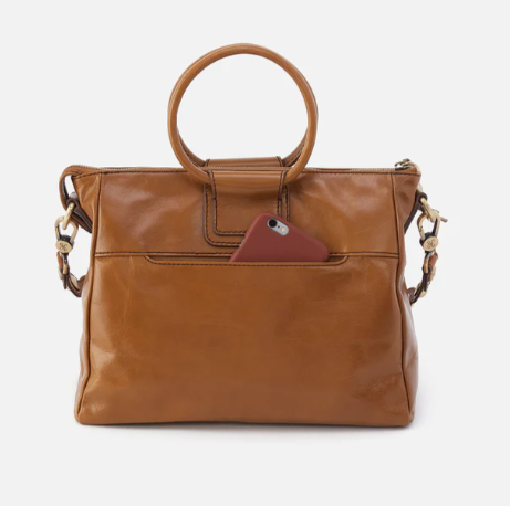 Maggie Satchel - Caramel with Studs