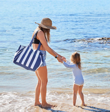 Everyday Tote Bag- Whitsunday Blue