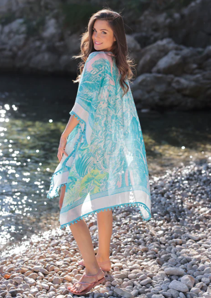 Belize Kimono Turquoise