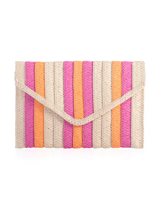 Beltran Clutch - Pink