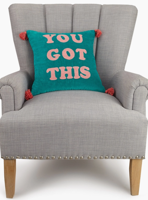 7318 You Got This Tassels Pillow